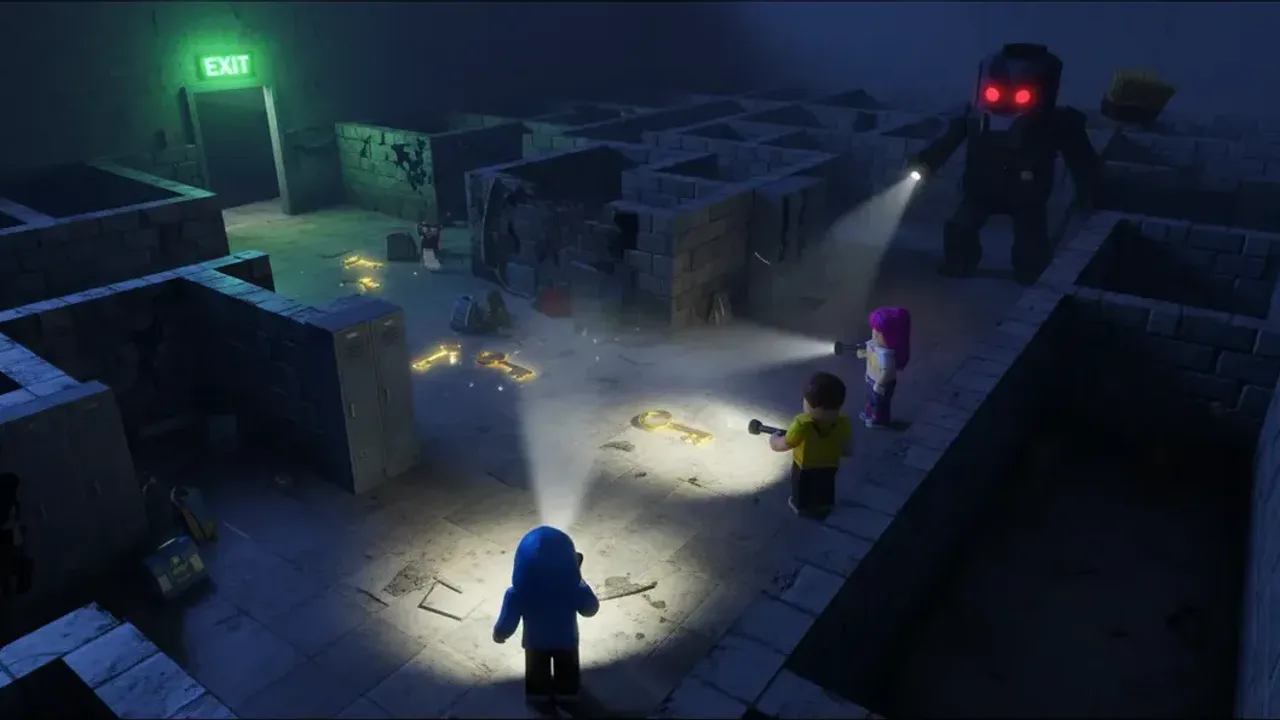 Midnight School Escape — Roblox game made with LevelShaper