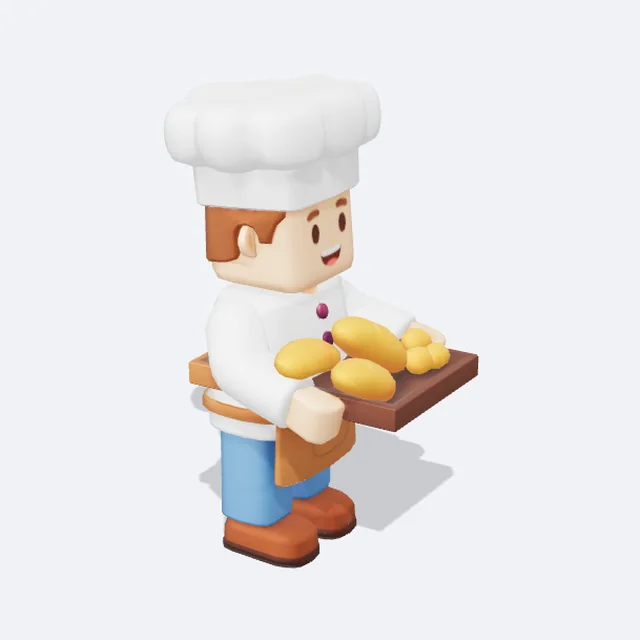 Roblox NPC 3D model