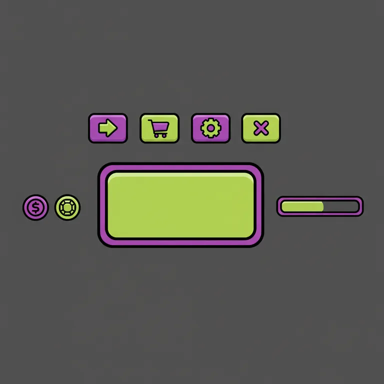 Minimal style Roblox GUI kit