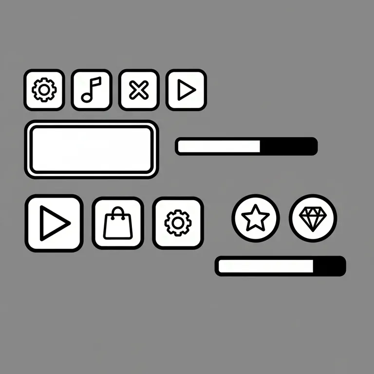Minimal Roblox settings GUI kit