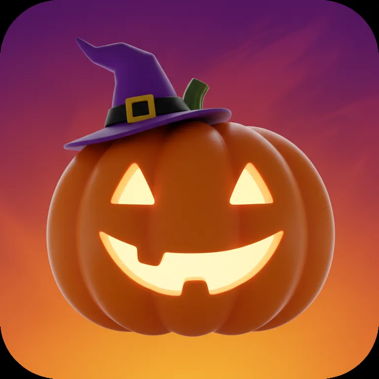 Spooky Roblox event icon of a friendly pumpkin