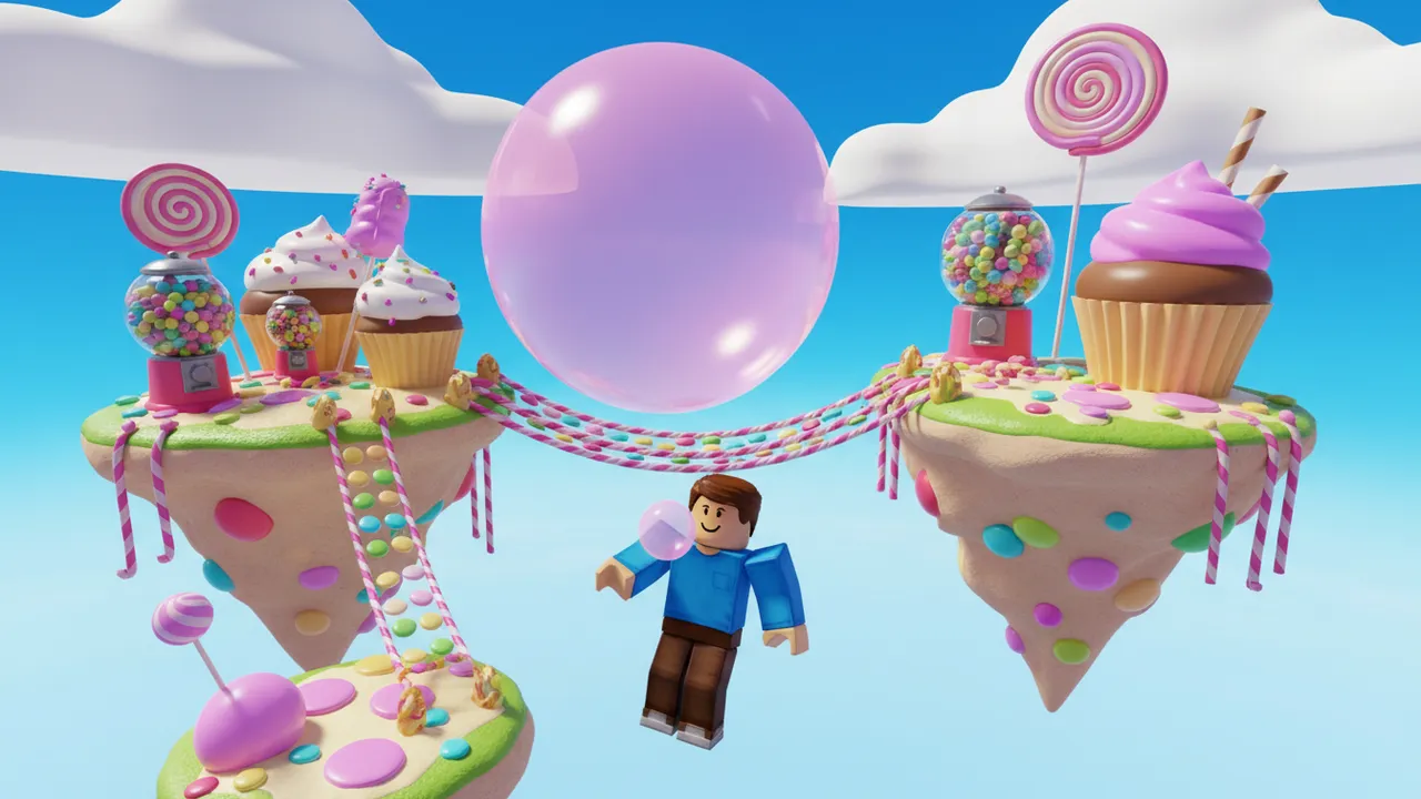 Bubble gum simulator idea