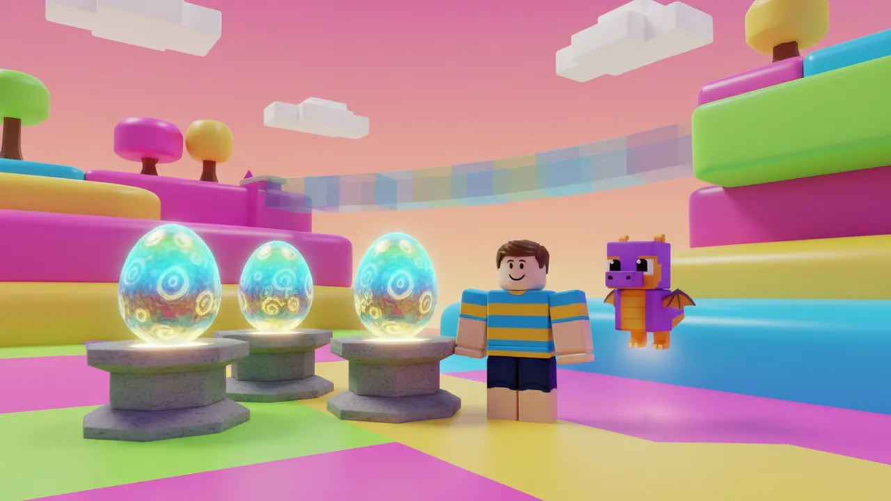 Œufs de pets d’un simulator Roblox