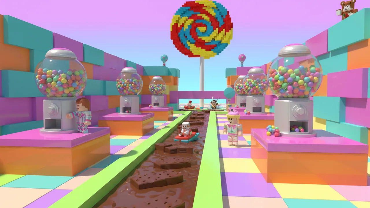 Candy factory tycoon idea